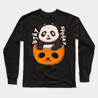 Stay Spooky Panda Long Sleeve T-Shirt